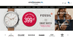 Desktop Screenshot of otozegarki.pl
